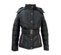 Coldstream Womens Cornhill Quilted Coat - Black - S - Black
