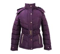 Coldstream Womens Cornhill Quilted Coat - Purple - M - Purple - 100% Mixed