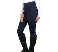 Coldstream Women's Ecclaw Elite Compression Horse Riding Tights in Navy | Size: Medium Coldstream Navy M