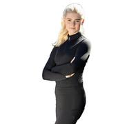 Coldstream Womens Hamilton Sparkle Base Layer Top - Black - M - Black - 100% Mixed