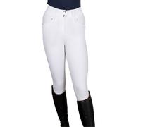 Coldstream Women's Hermitage Diamante Breeches in White | Size: 12 Coldstream White 12