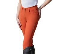 Coldstream Womens Ledmore Diamante Breeches - Tigerlily Orange - 8 UK R - Tigerlily Orange