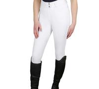 Coldstream Womens Ledmore Diamante Breeches - White - 12 UK R - White