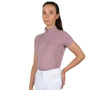 Coldstream Womens Midlem Short-Sleeved Base Layer Top - Dusty Pink - M - Dusty Pink - 100% Mixed