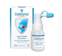 ColdZyme Mouth & Throat Spray Reducing a Cold by up to 3.5 Days - Deactivates Cold viruses - Use at First Signs of a Cold (Scratchy Throat, runny Nose) - Menthol Flavour 20ml