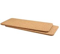 Cole & Bailey Natural Organic Cork Table Runners, Alentejo Collection, 40cm x 20cm x 1cm, 2 Piece Set
