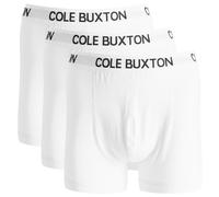Cole Buxton 3 Pack Boxer Short (White - S) - Size S