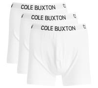 Cole Buxton Men's CB Boxer Shorts White Small