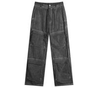 Cole Buxton Men's Cold Wash Relaxed Cargo Pants Washed Black
