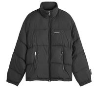 Cole Buxton Cropped Logo Puffer Jacket (Black - M) - Size M