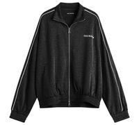 Cole Buxton Men's Glitter Piped Track Jacket Black Large