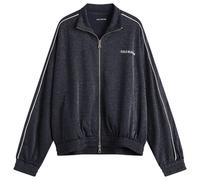 Cole Buxton Men's Glitter Piped Track Jacket Navy Medium