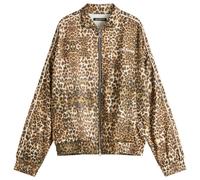 Cole Buxton Men's Leopard Piped Track Jacket