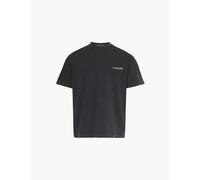 Cole Buxton Mens Vintage Black Lifeguard Logo-print Cotton-jersey T-shirt Xl
