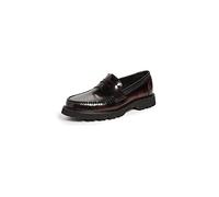 Cole Haan Women's American Classics Penny Loafer, Deep Burgundy/Black, 8.5 Wide