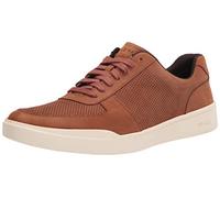 Cole Haan Men's Grand Crosscourt Modern Perforated Sneaker, British Tan, 8.5 UK