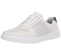 Cole Haan Men's Grand Crosscourt Modern Perforated Sneaker, Optic White/Peacoat, 8 UK