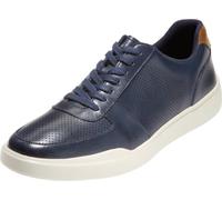 Cole Haan Men's Grand Crosscourt Modern Perforated Sneaker, Peacoat/British TAN, 10.5 Wide