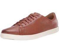 Cole Haan Men's Grand Crosscourt Sneaker, Tan Leather Burnsh, 10.5 UK Wide
