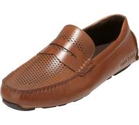 Cole Haan Men's Grand Laser Penny Driver Driving Style Loafer, British Tan Java, 8 UK