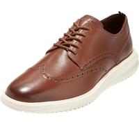Cole Haan Men's Grand+ Wingtip Oxford, British Tan/Ivory, 8