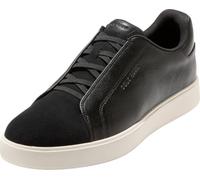 Cole Haan Men's Grandpro Luxe Slip-on Sneaker, Black/Ivory Suede, 13 Wide