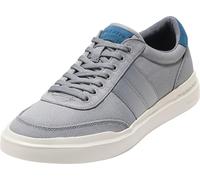 Cole Haan Men's GrandPro Rally Canvas II Sneaker, Sea Stone/Indian Teal/Ivory, 7 UK