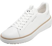 Cole Haan Men's Grandpro Topspin Golf Sneaker, White/Natural Waterproof, 8.5-W UK