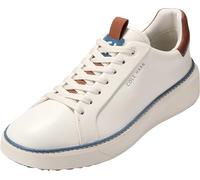 Cole Haan Men's Grandpro Topspin Golf Sneakers, Ivory/Auburn/Scroll, 13