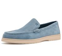 Cole Haan Men's Greenwich Grand Venetian Loafer, Dusty Blue Suede/Ivory, 7.5-M UK
