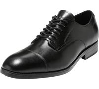 Cole Haan Men's Harmon Grand Cap Toe Oxfords, Black Black Waterproof, 6.5 UK