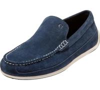 Cole Haan Men's Hill Grand Venetian Driving Loafer, Navy Blazer Suede