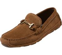 Cole Haan Men's Hutchinson Grand Bit Driving Loafer, Spiced Brown/Java Suede, 7