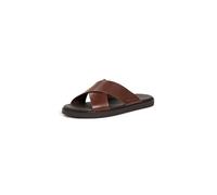 Cole Haan Men's Nantucket Cross Strap Sandal Flat, Ch Woodbury/Ch Dar, 10 UK