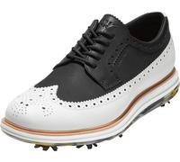 Cole Haan Men's Original Grand Tour Golf Waterproof Sneaker, Black/Optic White, 8 UK