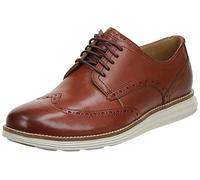 Cole Haan Men's Original Grand Wingtip Oxfords, Brown Woodbury Ivory Tan, 1.5 UK