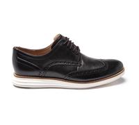 Cole Haan Men's Original Grand Wingtip Oxfords, Black Leather White, 8 UK