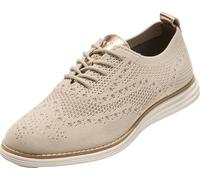 Cole Haan Men's ORIGINALGRAND Wingtip Oxford, Rye Stitchlite Knit/Ch Gold/Optic White Midsole, 3.5 UK