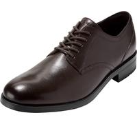 Cole Haan Men's Shoes-Newmark Grand Plain Toe Oxford, Dk Choco/Black, 6 UK
