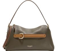 Cole Haan Men's Vivianne Shoulder Bag, Deep Olive-Golden Honey-Fondue Fudge