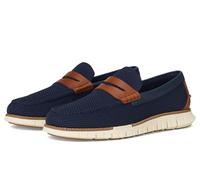 Cole Haan Men's Zerogrand Remastered Stitchlite Loafers Penny, Navy Blazer/Brit Tan/Ivory, 10.5 UK