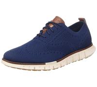 Cole Haan Men's ZEROGRAND Remastered Stitchlite Wingtip Oxford, Marine Blue/Ivory, 12 Wide