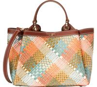 Cole Haan Midtown Women's Small Crossbody Bag, Raffia Print Woven Multicolor, 0