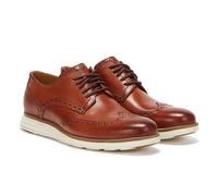 Cole Haan Øriginalgrand Shortwing Oxford Mens Brown / White Brogues UK 8.5