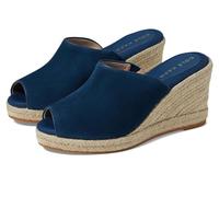 Cole Haan Women's Cloudfeel Southcrest Mule Heeled Sandal, Blue Wing Teal Sde - Metallic, 4 UK