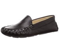 Cole Haan Women's Evelyn Driver Driving Style Loafer, Black Leather, 4 UK
