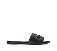 Cole Haan Women's Flynn Logo Slide Penny Loafer, Black Leather, 4.5-B UK