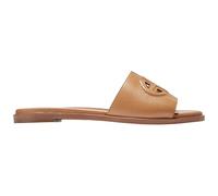 Cole Haan Women's Flynn Logo Slide Penny Loafer, Pecan Leather, 6-B UK