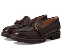 Cole Haan Women's Giana Buckle Loafer, Dark Chocolate Leather, 6 UK