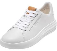 Cole Haan Women's Grand Hurrion Cup Lace-to-Toe Sneakers, White/Irish Coffee/White, 4.5 UK